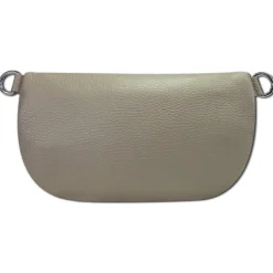Toscanto Damen Gürteltasche Leder Tasche taupe beige OTT807BN