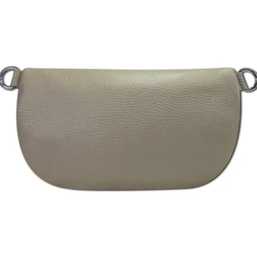 Toscanto Damen Gürteltasche Leder Tasche taupe beige OTT807BN