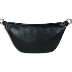 Toscanto Damen Gürteltasche Leder Tasche schwarz OTT820BS