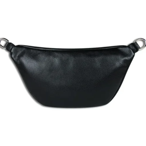 Toscanto Damen Gürteltasche Leder Tasche schwarz OTT820BS