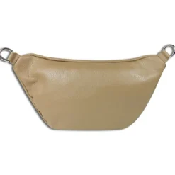 Toscanto Damen Gürteltasche Leder Tasche taupe beige OTT821BN