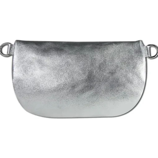 Toscanto Damen Gürteltasche Leder Tasche silber OTT807BJ
