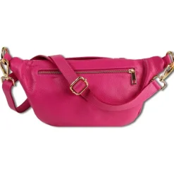 Toscanto Damen Gürteltasche Leder Tasche pink OTTM806GP