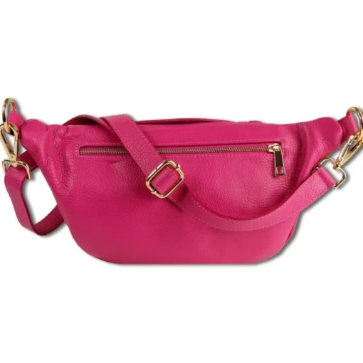 Toscanto Damen Gürteltasche Leder Tasche pink OTTM806GP