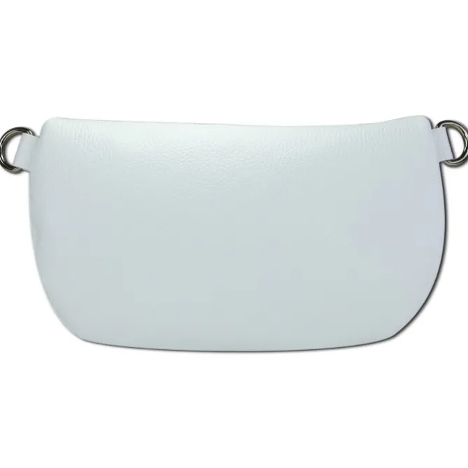 Toscanto Damen Gürteltasche Leder Tasche weiß OTT807BW
