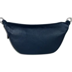 Toscanto Damen Gürteltasche Leder Tasche dunkelblau OTT821BB