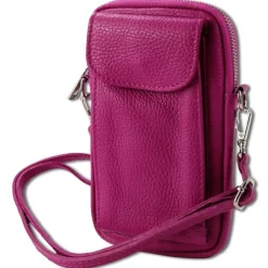 Toscanto Damen Handtasche Leder Tasche pink OTT827SP