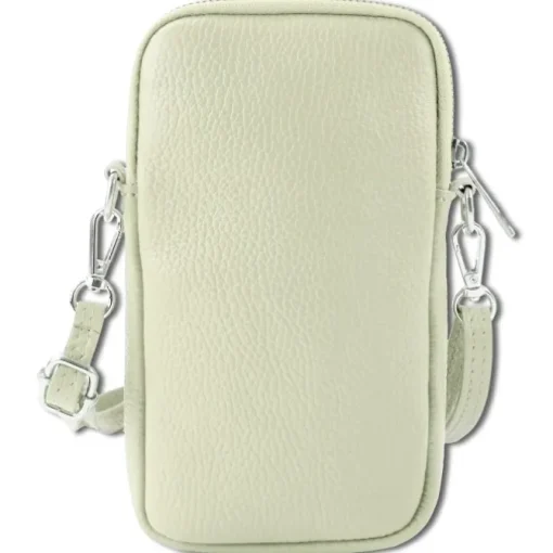 Toscanto Damen Handtasche Leder Tasche beige OTT827SI