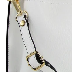 Toscanto Damen Handtasche Leder Tasche weiß OTT157UW