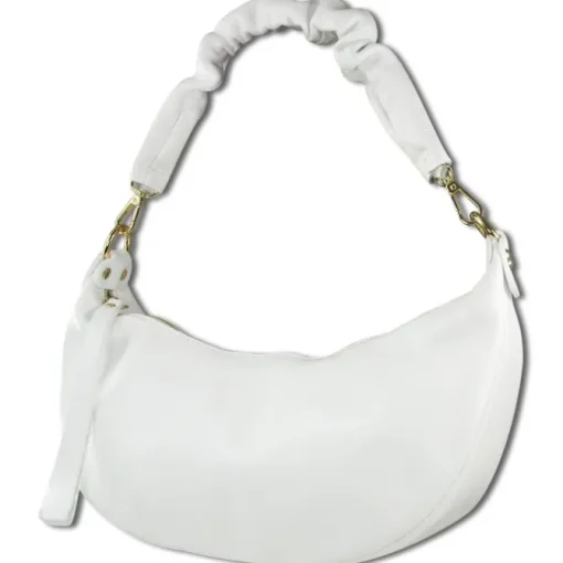 Toscanto Damen Jugend Citytasche Leder Tasche weiß OTT830UW