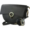 Toscanto Damen Jugend Citytasche Leder Tasche schwarz OTT824US