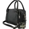 Toscanto Damen Jugend Citytasche Leder Tasche schwarz OTT822US