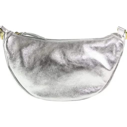 Toscanto Damen Jugend Citytasche Leder Tasche silber OTT823BJ