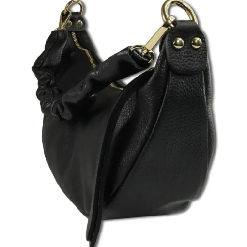 Toscanto Damen Jugend Citytasche Leder Tasche schwarz OTT830US