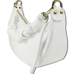 Toscanto Damen Jugend Citytasche Leder Tasche weiß OTT830UW