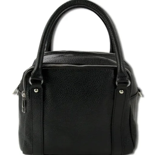Toscanto Damen Jugend Citytasche Leder Tasche schwarz OTT822US