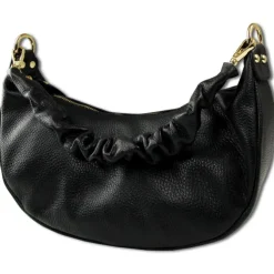 Toscanto Damen Jugend Citytasche Leder Tasche schwarz OTT830US