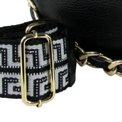 Toscanto Damen Jugend Citytasche Leder Tasche schwarz OTT818US