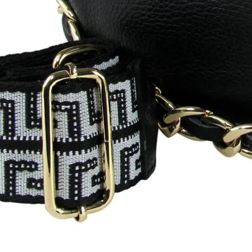 Toscanto Damen Jugend Citytasche Leder Tasche schwarz OTT818US