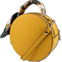 Toscanto Damen Leder Tasche gelb OTT819SY