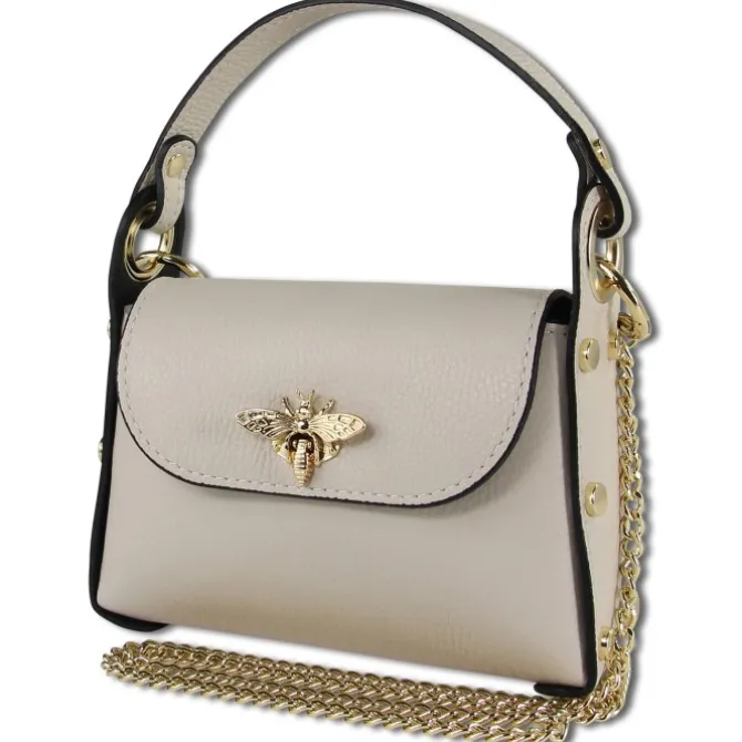 Toscanto Damen Leder Tasche beige OTT817UI