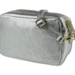 Toscanto Damen Leder Tasche silber OTT809UJ