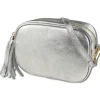 Toscanto Damen Leder Tasche silber metallic OTT811UJ