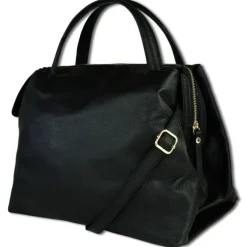 Toscanto Damen Leder Tasche schwarz OTT152US