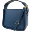 Toscanto Damen Leder Tasche türkis OTT154UT