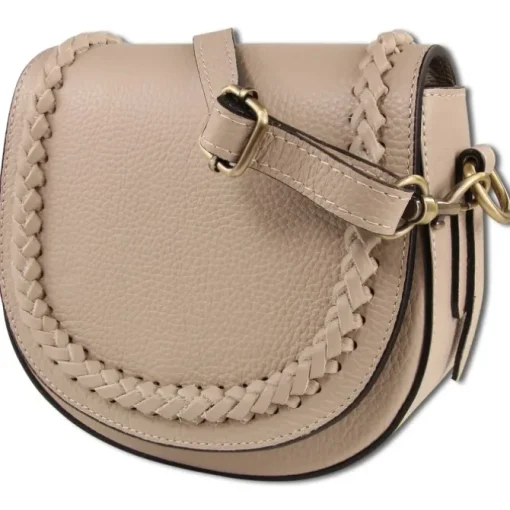 Toscanto Damen Leder Tasche taupe beige OTT806SC