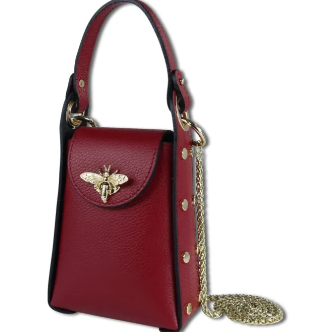 Toscanto Damen Leder Tasche rot OTT813UR