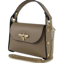 Toscanto Damen Leder Tasche taupe beige OTT817UC