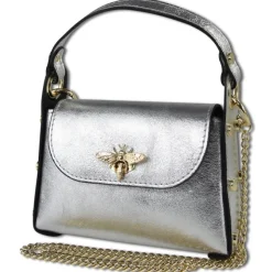 Toscanto Damen Leder Tasche silber OTT817UJ
