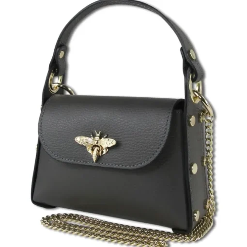 Toscanto Damen Leder Tasche grau OTT817UK
