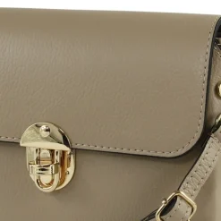 Toscanto Damen Leder Tasche taupe beige OTT808UC