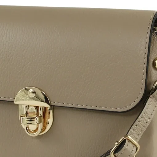 Toscanto Damen Leder Tasche taupe beige OTT808UC