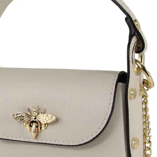 Toscanto Damen Leder Tasche beige OTT817UI