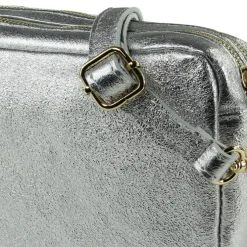 Toscanto Damen Leder Tasche silber OTT809UJ