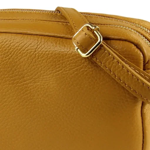Toscanto Damen Leder Tasche gelb OTT809UY