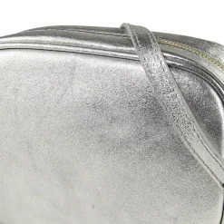Toscanto Damen Leder Tasche silber metallic OTT811UJ