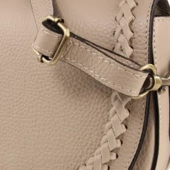 Toscanto Damen Leder Tasche taupe beige OTT806SC