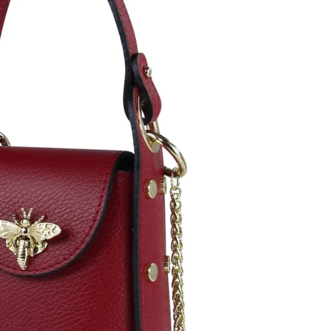 Toscanto Damen Leder Tasche rot OTT813UR