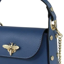 Toscanto Damen Leder Tasche blau OTT817UF