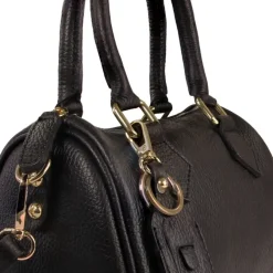 Toscanto Damen Leder Tasche schwarz OTTM807US