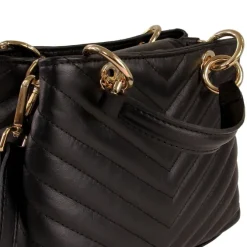 Toscanto Damen Leder Tasche schwarz OTTM810US
