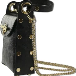 Toscanto Damen Leder Tasche schwarz OTTM802US