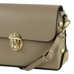 Toscanto Damen Leder Tasche taupe beige OTT808UC