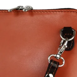 Toscanto Damen Leder Tasche cognac braun OTT109UO