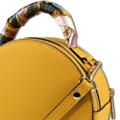 Toscanto Damen Leder Tasche gelb OTT819SY