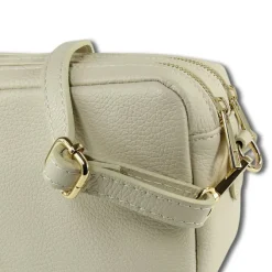 Toscanto Damen Leder Tasche beige OTT809UI